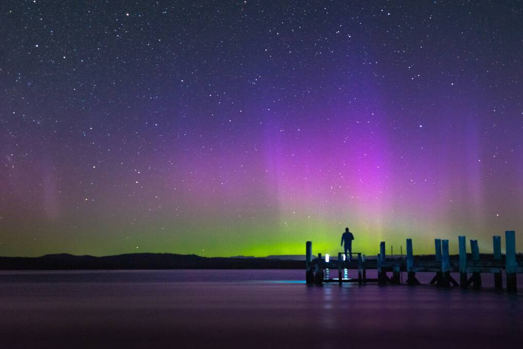 Photographers are eagerly awaiting a strong showing from the Aurora Australis.