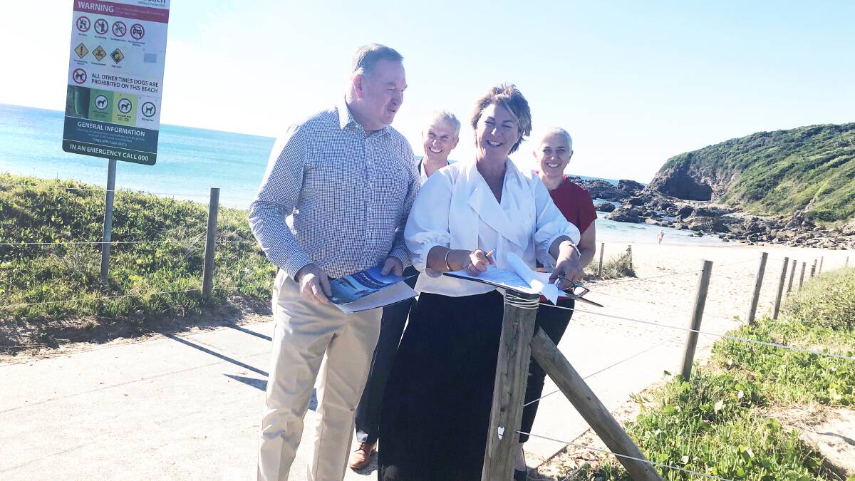 Minister for Water, Property and Housing, Melinda Pavey at the signing of an historic agreement which will see Crown land unlocked for tourism uses.