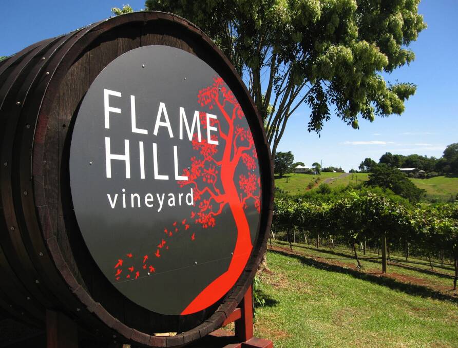 Flame Hill: A magical outlook.