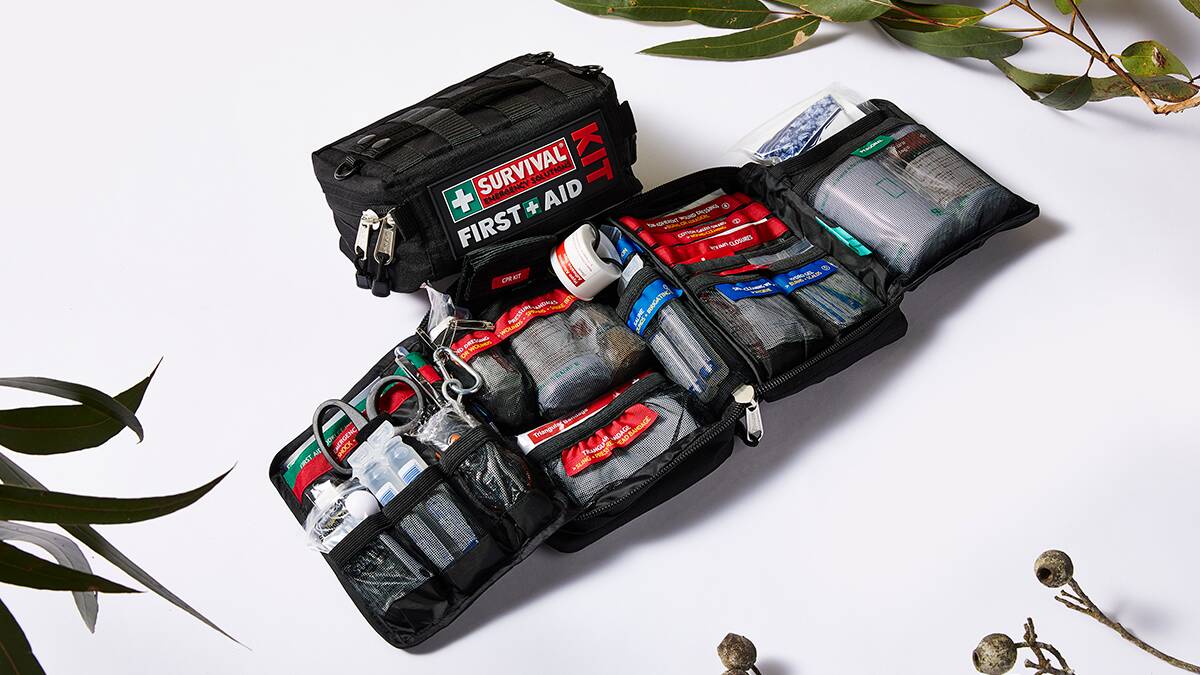 Survival Emergency Solutions’ Survival Travel First Aid Kit, $129.95 