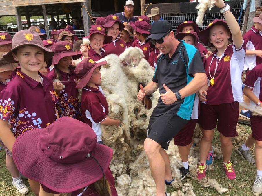 FUN TIMES: A feature of the Dungog Show is the schools program on Friday featuring an array of hands-on agricultural experiences.