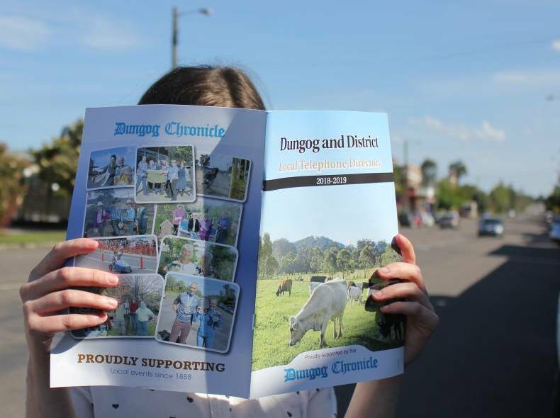 Update your Dungog phone book listing online here