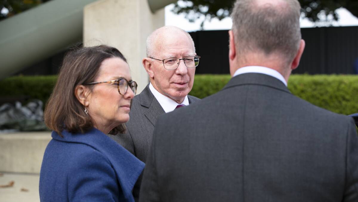 Did Governor-General David Hurley not understand the perverse implications of having dual ministers? Picture: Keegan Carroll