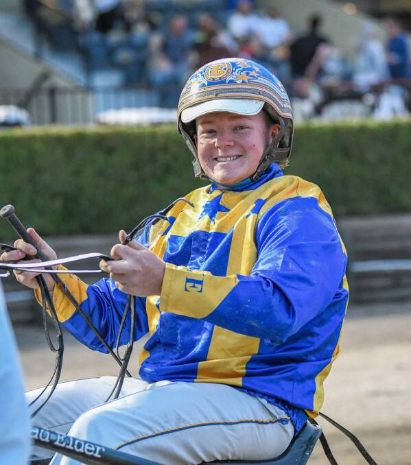 DOUBLE: Louth Park driver Brad Elder. Picture: Racing at Club Menangle Trackside