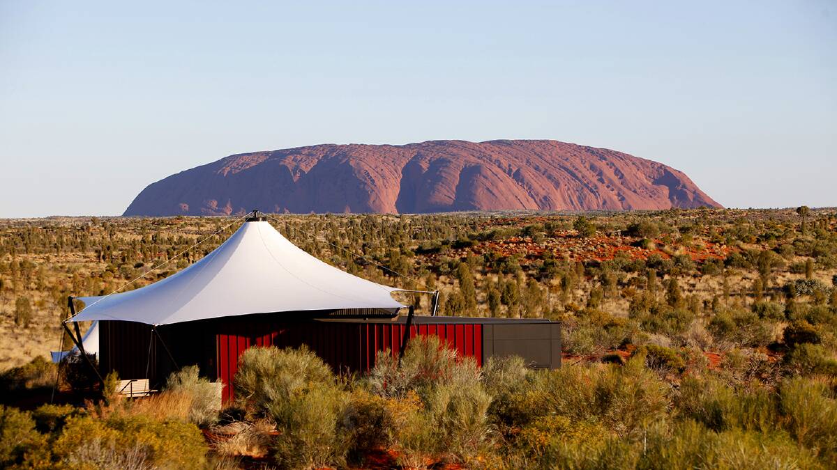 Open skies in style in the heart of the Red Centre