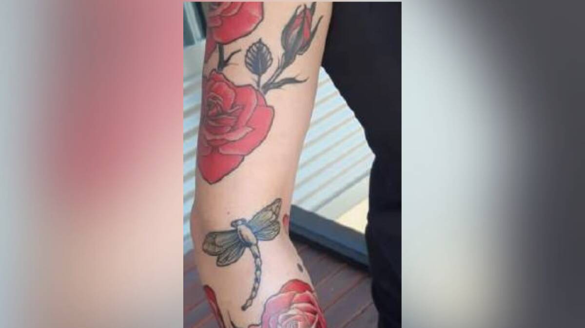 TANYA FARNELL BROWN: Her tattoo is a tribute to family and friends she has lost to cystic fibrosis. Photo: Supplied.