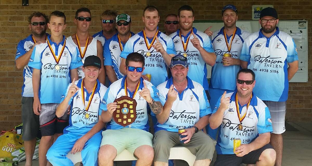 WINNERS: Paterson's champion C-grade side, which defeated Fred Harvey Memorial in the C-grade T20 final.