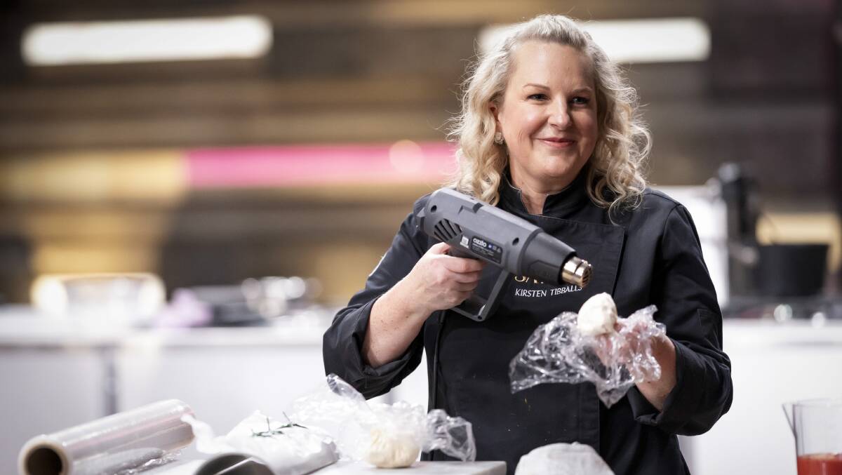 Dessert Masters or a DIY building show? Kirsten Tibballs gets cooking. Picture courtesy Network 10