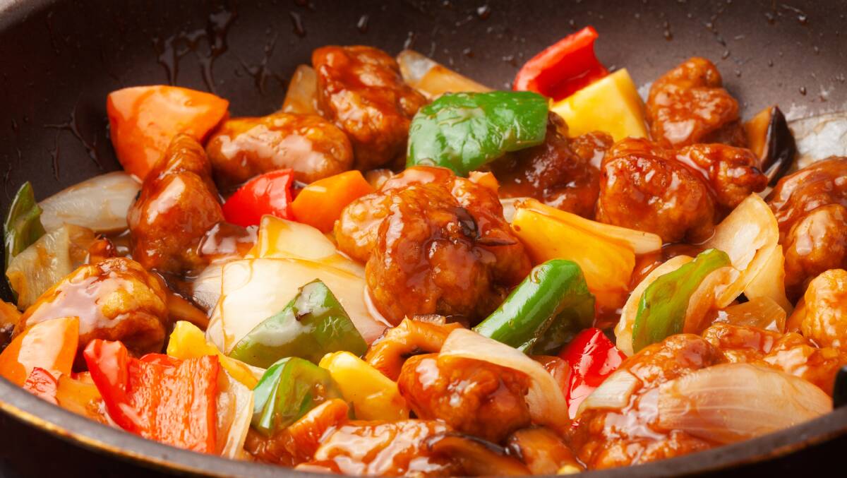 The more vibrant the colour the better sweet and sour pork tasted. Picture Shutterstock