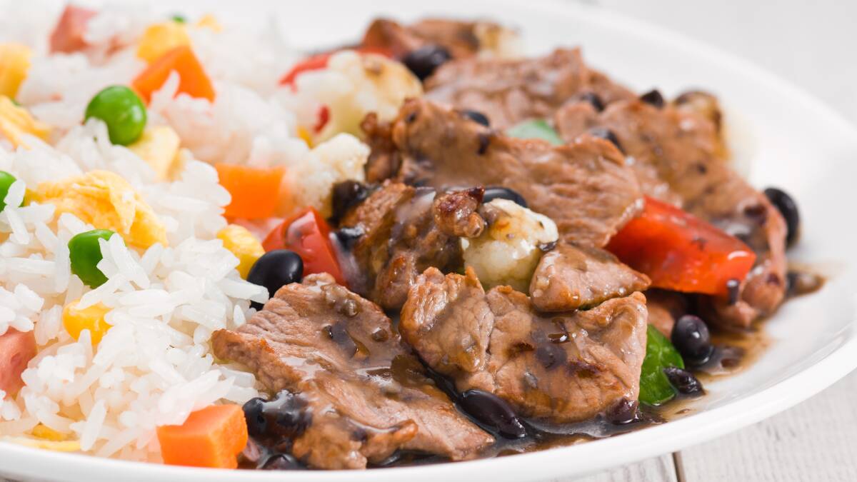 Tender beef and some of those black beans. Picture Shutterstock