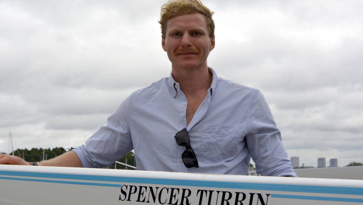 OLYMPICS: Dungog's Spencer Turrin has qualified for the Australian rowing team to compete at the Rio de Janerio Olympics