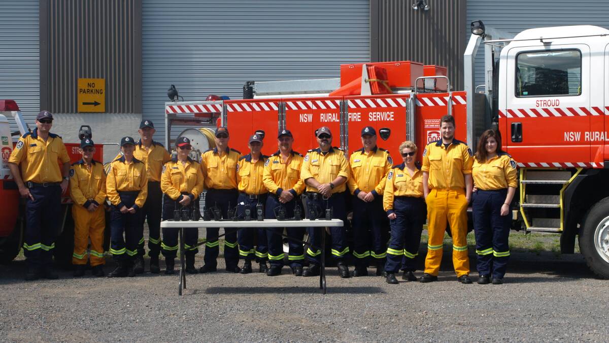 ACTIVE VOLUNTEERS: Stroud Rural Fire Service members
