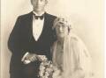 WEDDED: Miss Jean Mackay made a very charming bride at her marriage to Mr John Anderson at the St Andrews Presbyterian Church, Dungog on January 17, 1930.
