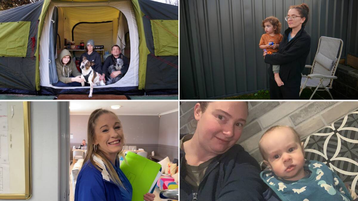Just some of the brave people interviewed as part of The Young and Regional: Find Me a Home project,