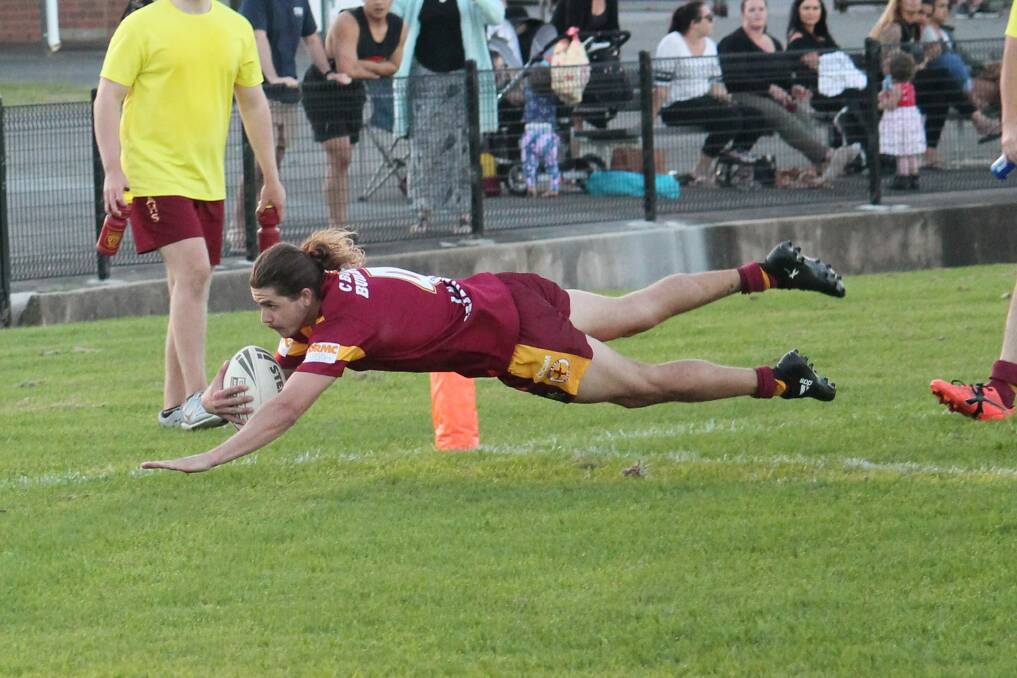 Quick: Dungog's Trai Brekelmans will be looking for another try-filled year. Picture: Jeanie Briggs