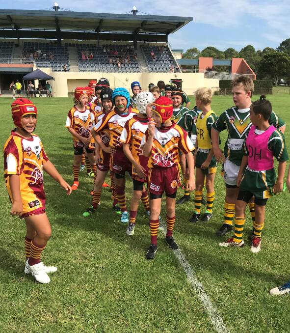 Next generation: The Warriors at Tuncurry. 