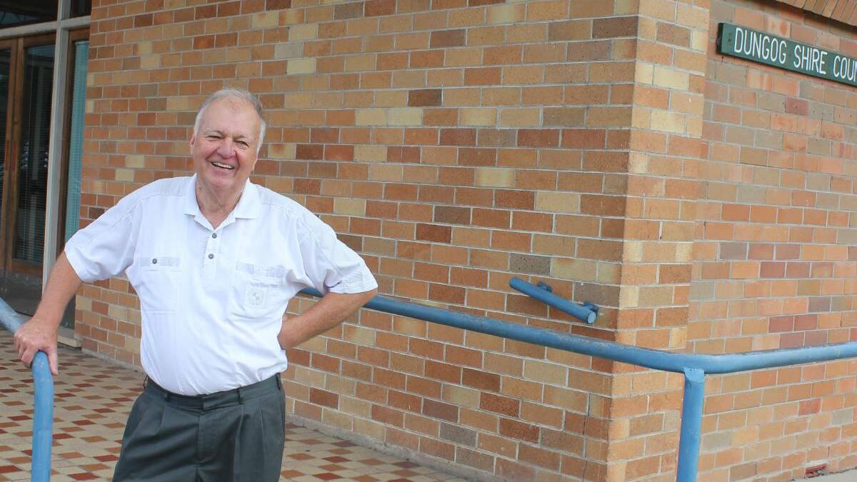 RESIGNED: Harold Johnston says he cannot stay on as Dungog mayor after supporting a failed merger with Port Stephens. His resignation is effective immediately. 