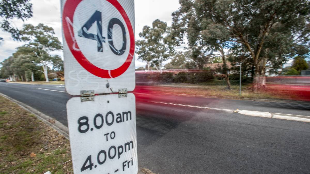 Almost a third of Aussie drivers don't know the rules around school zones. Picture: Karleen Minney.