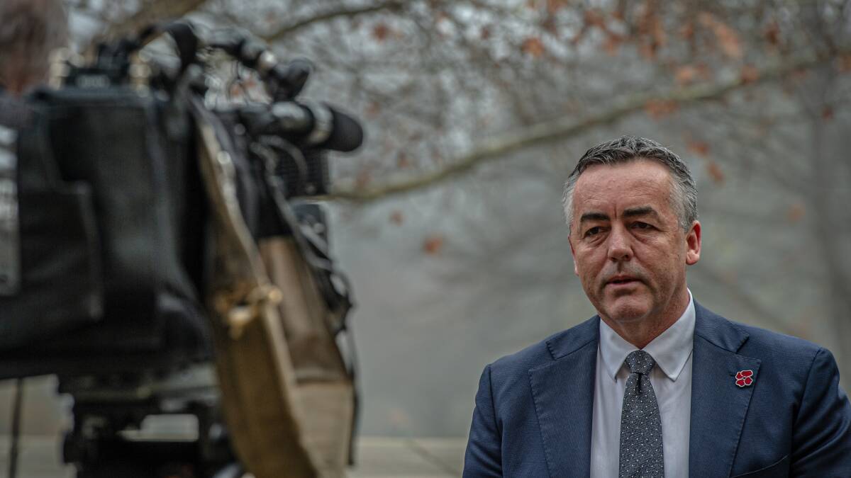 Darren Chester was dumped as Veterans Affairs and Minister for Defence Personnel between the announcement of the Royal Commission and its terms of reference being revealed. Picture : Karleen Minney