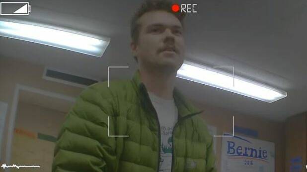 Ben Kremer captured in the undercover video. Photo: YouTube
