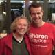 Sharon Claydon with Newcastle state MP Tim Crakanthorp on Saturday night. Picture: Ian Kirkwood