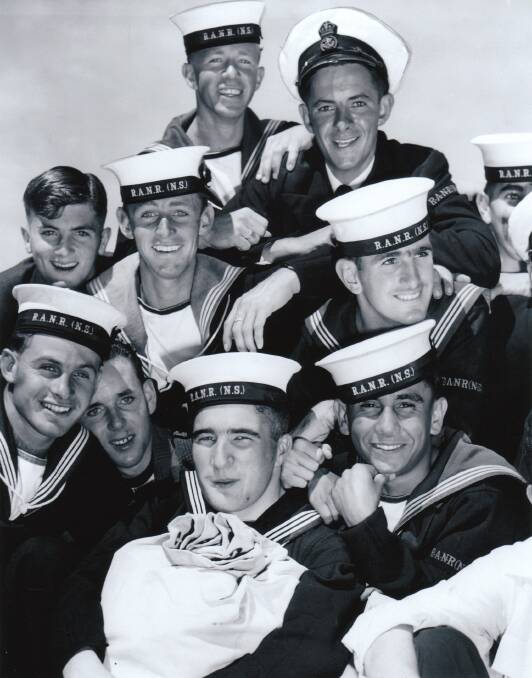 Royal Australian Navy national servicemen. Picture: Supplied
