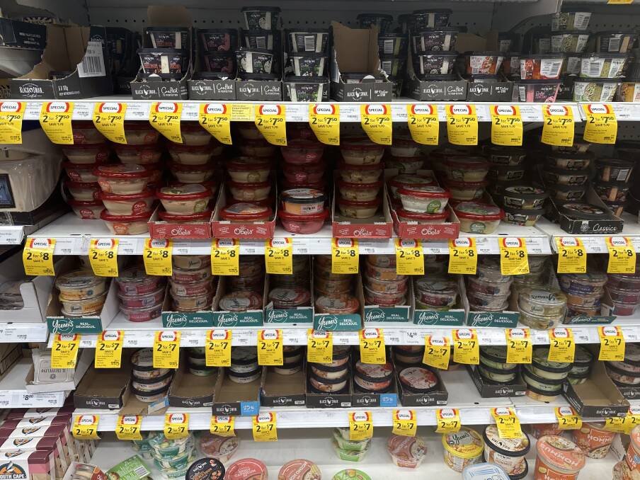 At Coles in Cessnock last week, entire sections were showing slashed prices.