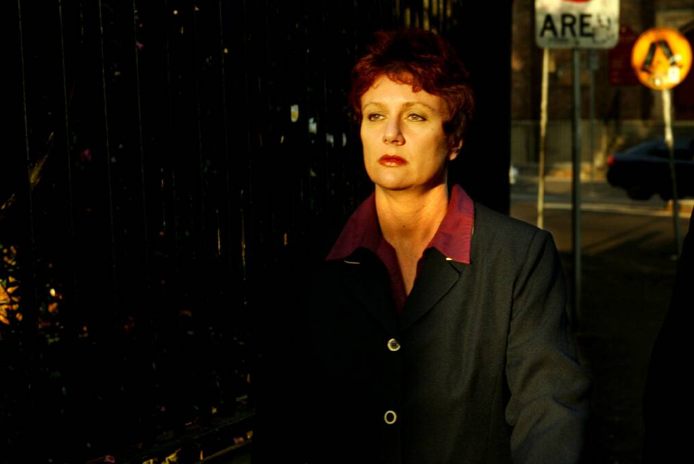 Petition: Kathleen Folbigg leaves court during her trial in 2003 for the murder of three of her babies and the manslaughter of a fourth. She is waiting for a decision on her petition for a judicial review of her case.
