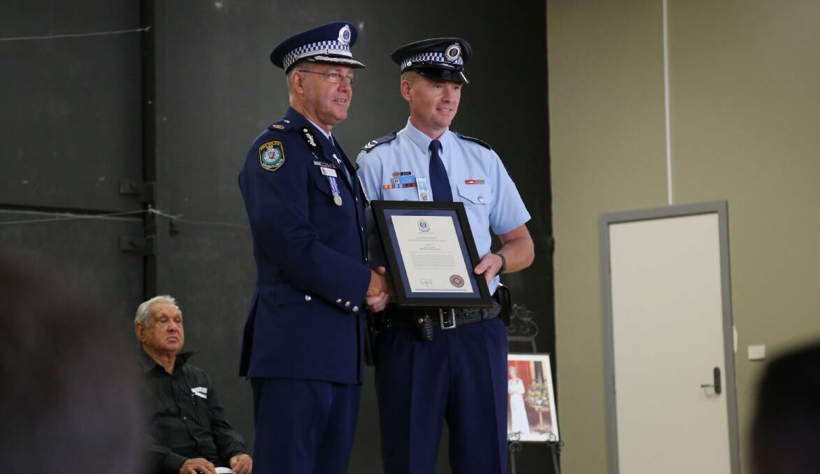 The Port Stephens-Hunter Police District Awards were held at St Brigid's Raymond Terrace on Wednesday, October 2. Pictures: Ellie-Marie Watts