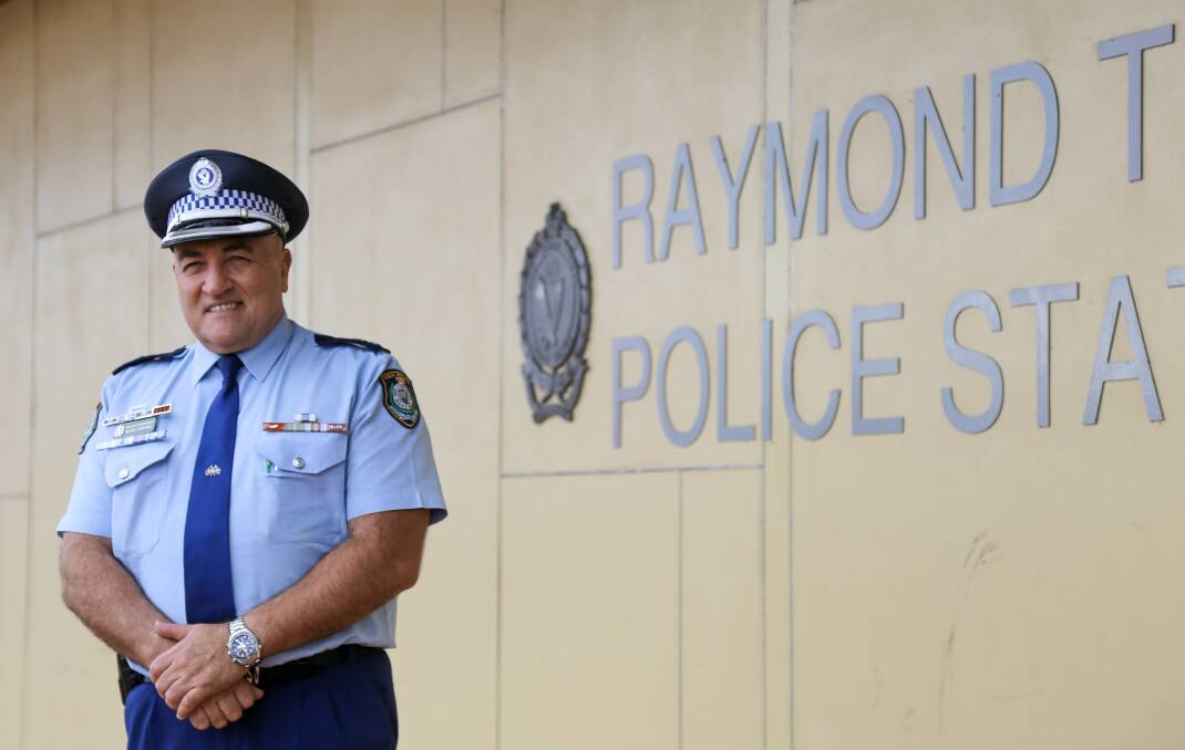 BACK ON THE BEAT: Detective Superintendent Wayne Humphrey is the new commander of the Port Stephens-Hunter Police District which takes in Dungog.