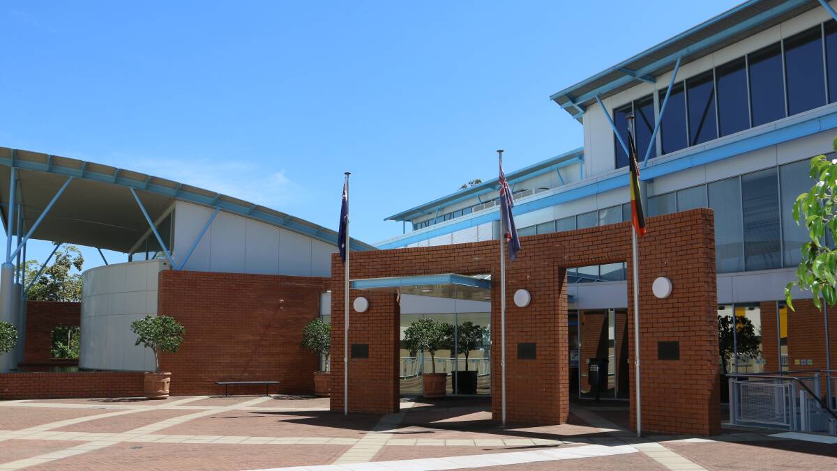 Port Stephens Council's Raymond Terrace administration building.