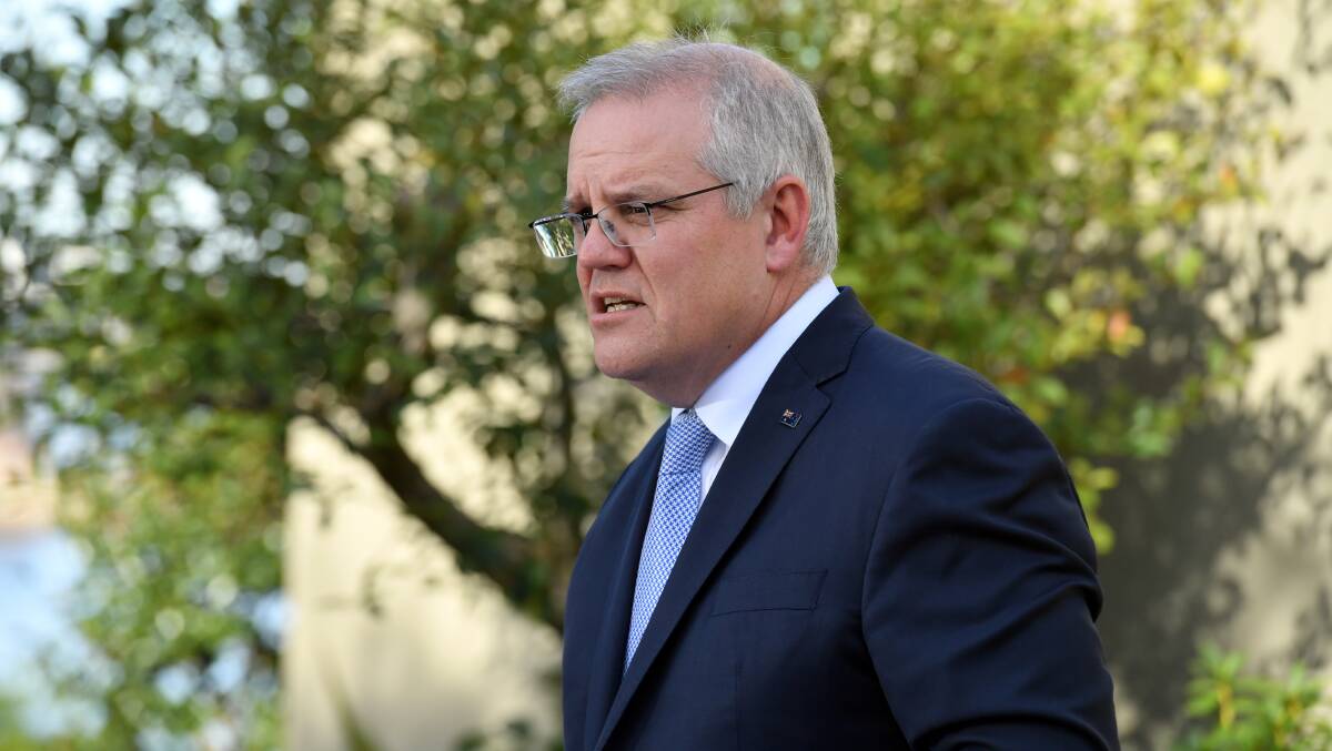 Scott Morrison has announced the terms of reference for a royal commission into veteran suicides. Picture: AAP