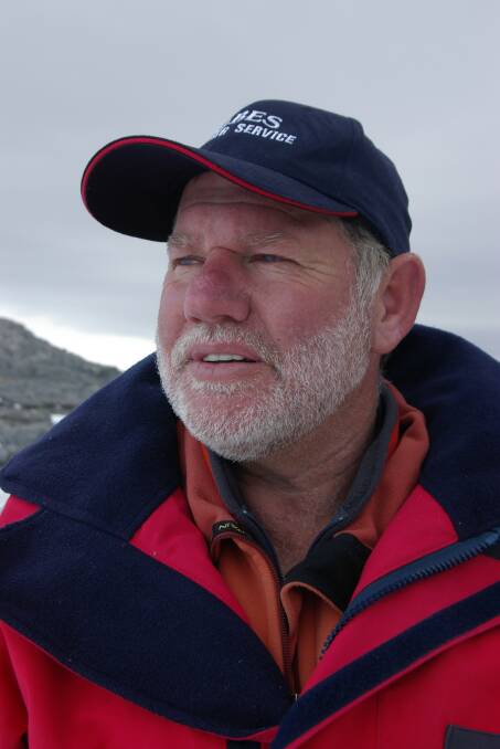 Graham Murphy in Antarctica, 2004. Picture: Courtesy, Graham Murphy