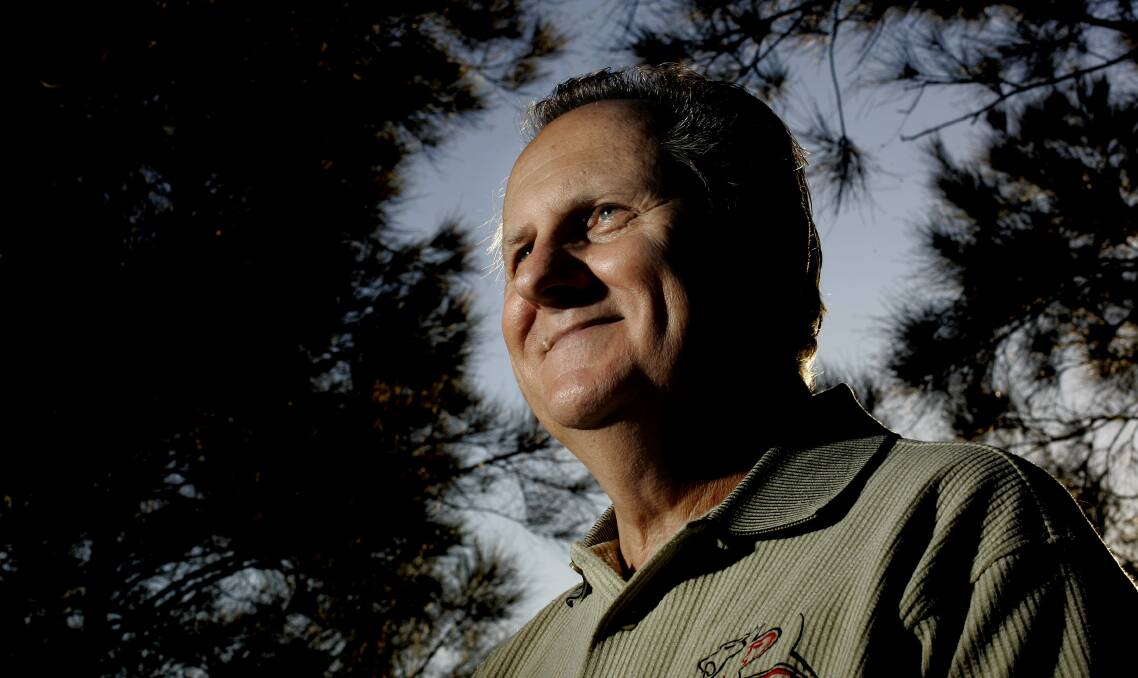 CAMPAIGN: Retired police commander Ron Bender, pictured in 2007, around the time of the launch of the "Little Prick" prostate cancer education campaign.