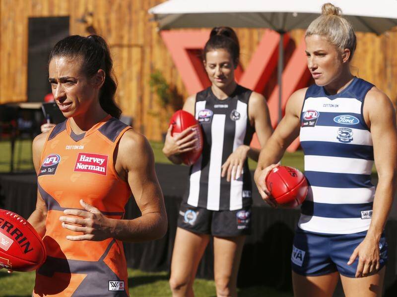 Cats captain Mel Hickey (right) has to prove her fitness for the AFLW opener with Collingwood.