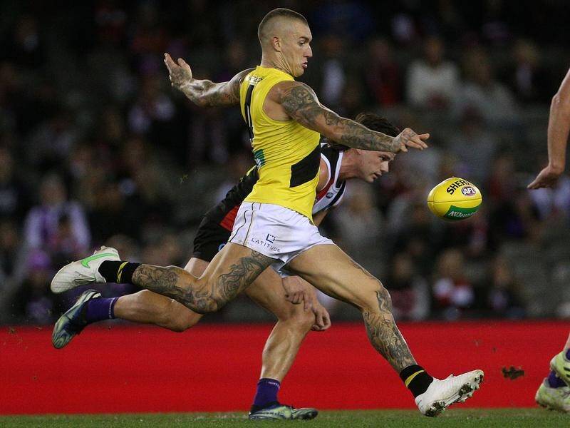 Yet again, Dustin Martin will be the centre of attention on Anzac Day Eve against Melbourne.