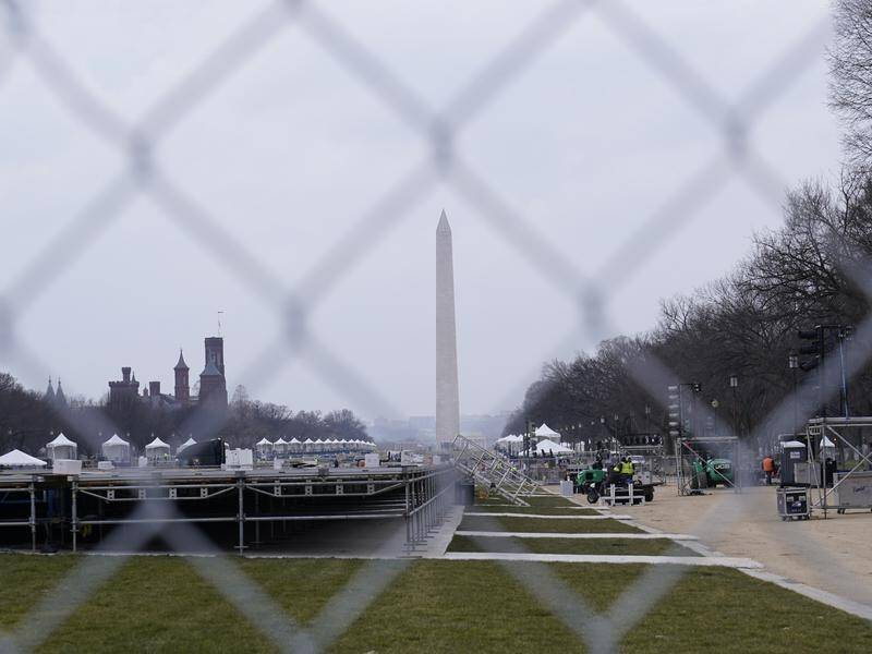 The National Mall and iconic US landmarks in Washington are closed until at least January 21.