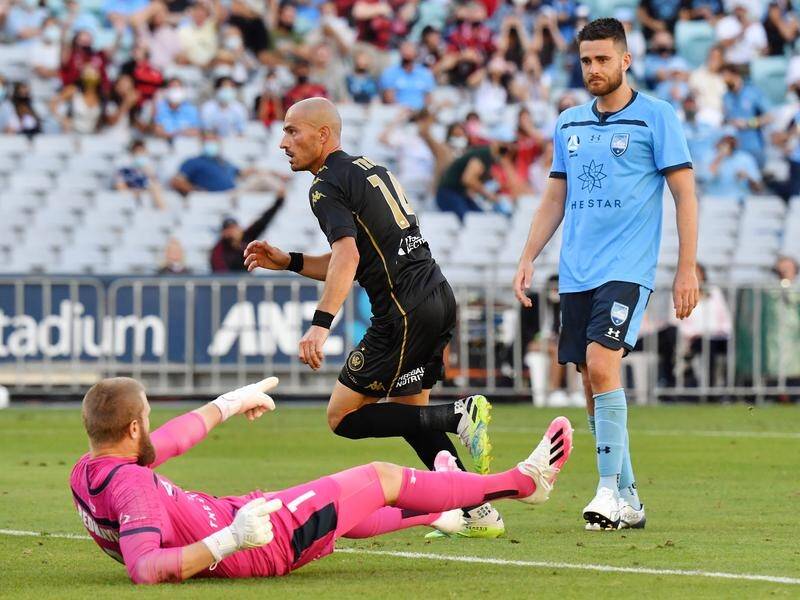 James Troisi's equaliser for the Wanderers ensured the A-League's Sydney derby ended in a 1-1 draw.