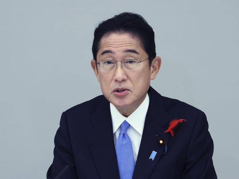 Japanese Prime Minister Fumio Kishida has ordered an investigation into the Unification Church. (AP PHOTO)