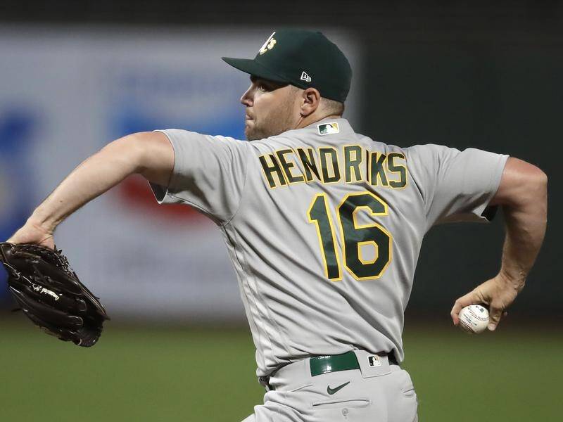 Australian pitcher Liam Hendriks has inked a three-year, $A70m deal with MLB's Chicago White Sox.