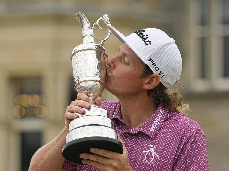 British Open champion Cameron Smith has joined the LIV tour, fellow golfer Cameron Percy says. (AP PHOTO)