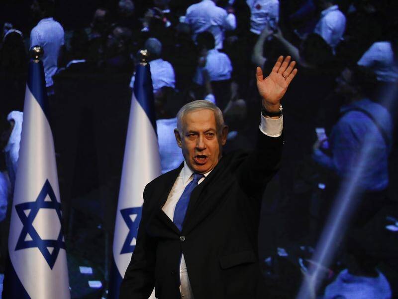 Israeli Prime Minister Benjamin Netanyahu's Likud party stands at 32 seats after the latest election