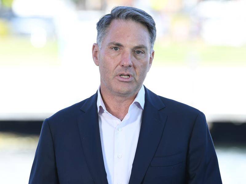 Deputy PM Richard Marles says Australia's great challenge is to climb up the technological ladder. (Julian Smith/AAP IMAGES)