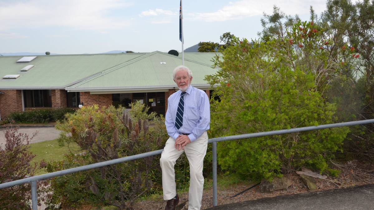 Dungog Retirement Living chairman Ray Neilson outside the facility