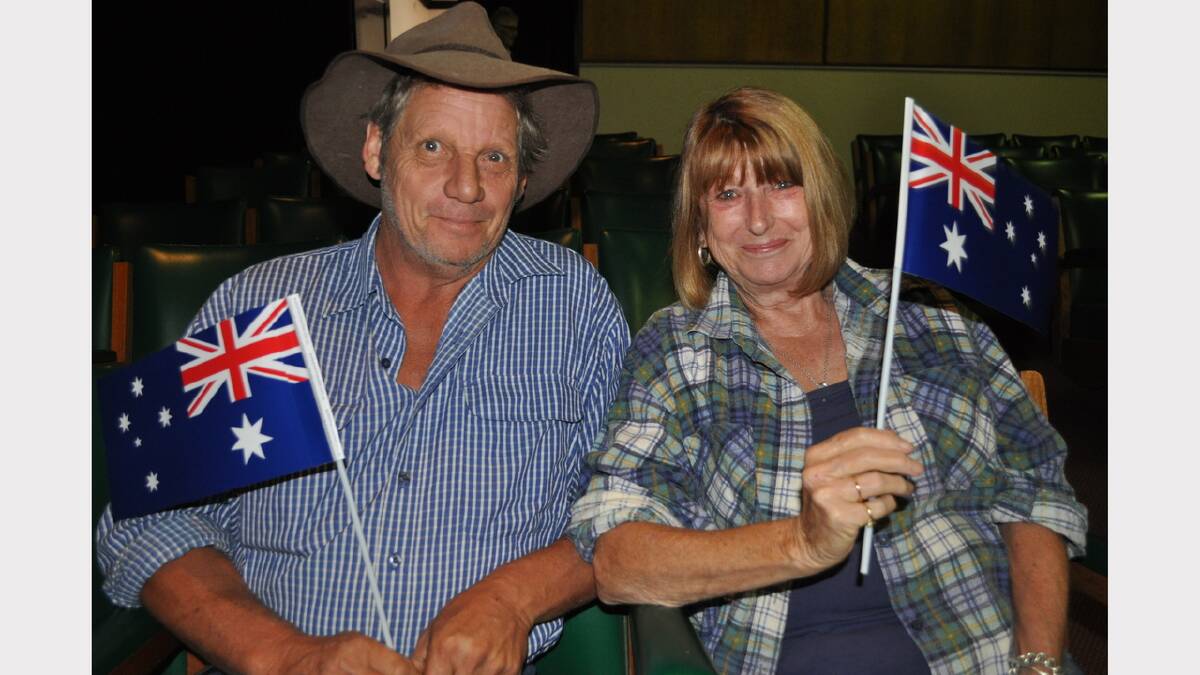 Roger Gorton and Jo Curry from Dungog.